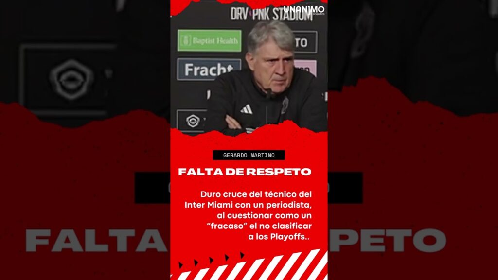 #SHORTS Gerardo Martino pierde la paciencia ante pregunta incómoda. | Unanimo #SHORTS Gerardo Martino pierde la paciencia ante pregunta incómoda. | Unanimo