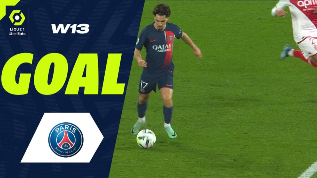 Goal Vitor MACHADO FERREIRA (72' - PSG) PARIS SAINT-GERMAIN - AS MONACO (5-2) 23/24