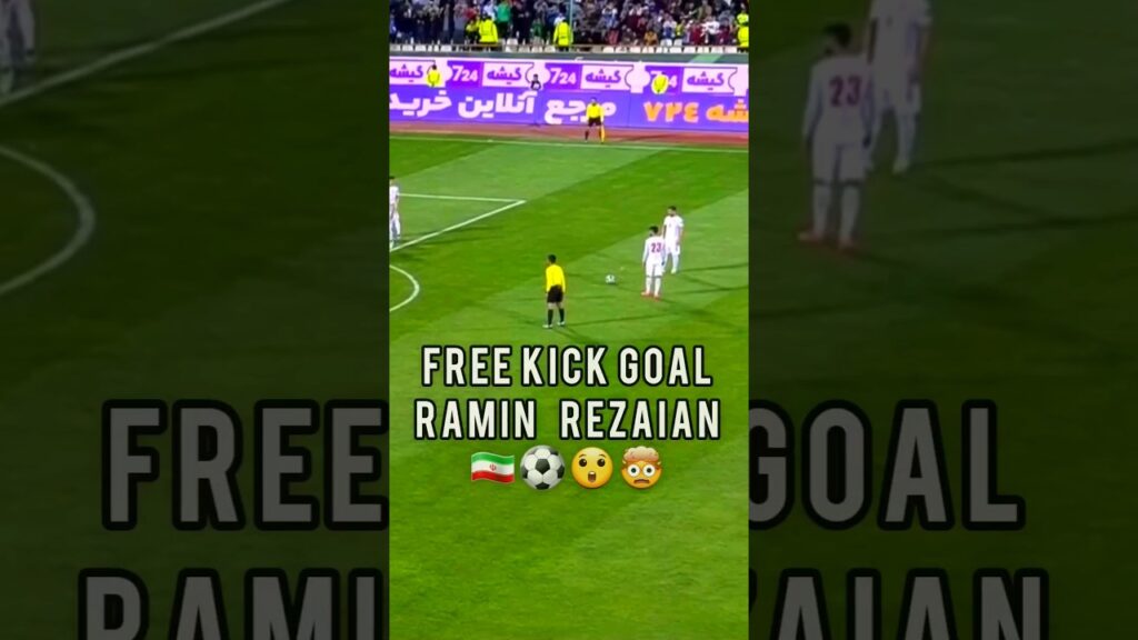 Super Goal by Ramin Rezaian #football #shorts #explore