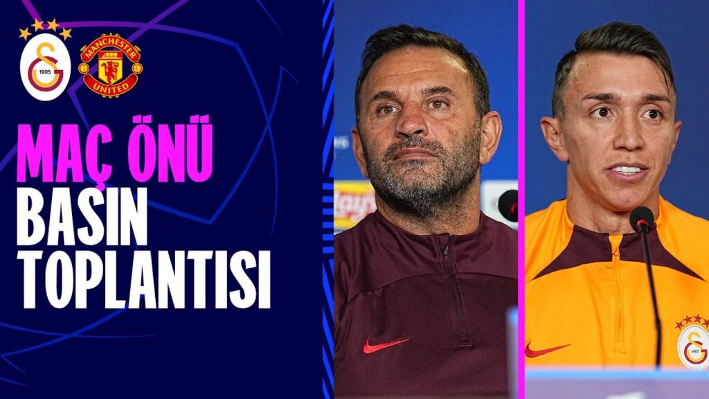 🔴 Teknik Direktörümüz Okan Buruk ile kaptanımız Muslera'nın, #GSvMUN maçı öncesi basın toplantısı