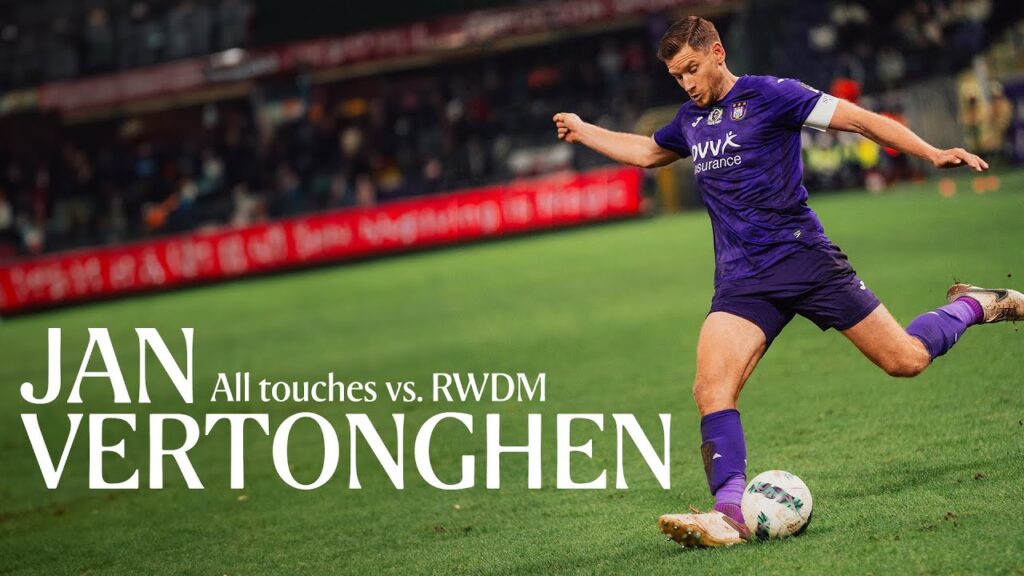 JAN VERTONGHEN | All touches vs. RWDM 🔥