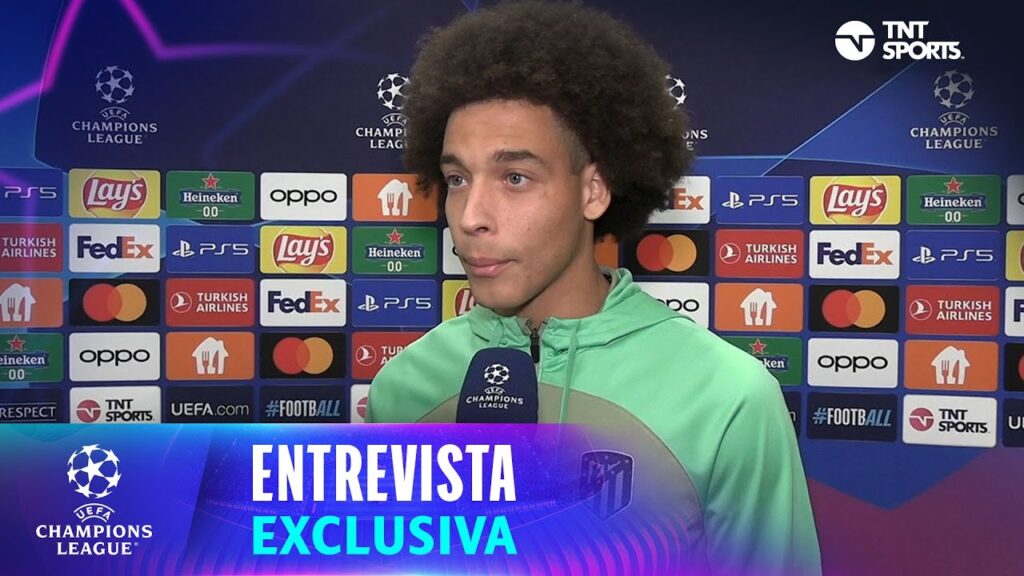 AXEL WITSEL “SANTI GIMÉNEZ ES UN GOLEADOR“ | ENTREVISTA | FEYENOORD VS ATLÉTICO DE MADRID