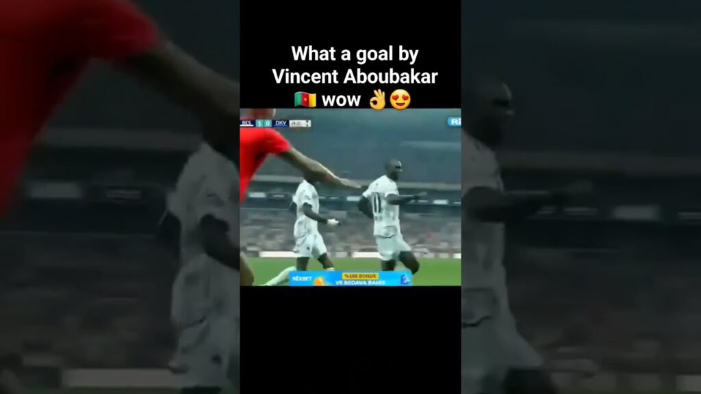 What a goal by Vincent Aboubakar 🇨🇲#vincentaboubakar #besiktasjk #besiktas #dynamokiev #europa