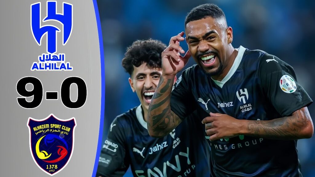 Amazing Al-Hilal vs Al-Hazm 9-0 😱 Highlights All Goals HD