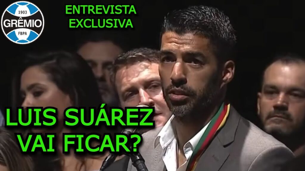 ENTREVISTA COLETIVA LUIS SUÁREZ GRÊMIO HOJE