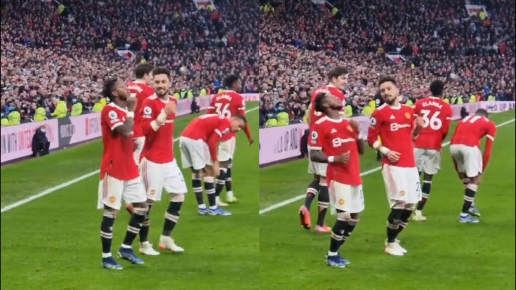 Fred & Alex Telles Samba Dance Goal Celebration vs Crystal Palace