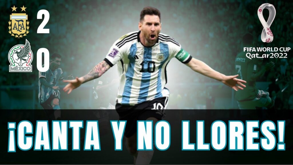 El día que MESSI enterró a MÉXICO en un MUNDIAL | Argentina 2-0 México-Qatar 2022