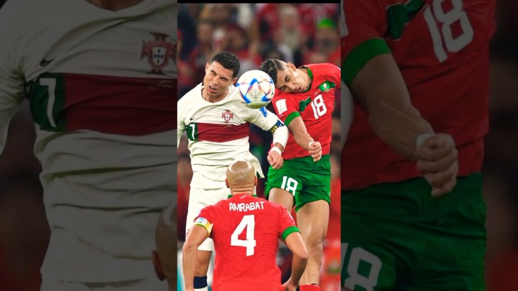 جواد اليميق يقهر رونالدو 🦁🇲🇦 #morocco #dimamaghrib #مونديال_قطر_2022 #qatar #المغرب #فاس