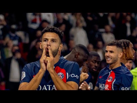 Gonçalo Ramos Goal Howler from Philipp Köhn PSG vs Monaco Ligue 1, Parc des Princes.