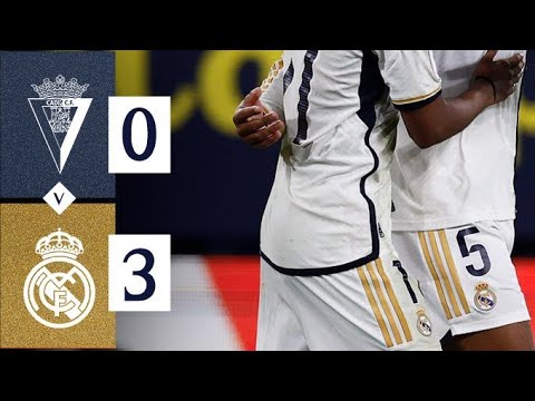 🔴Cadix vs Real Madrid 0-3 | Doublé de Rodrygo, Bellingham S'invite