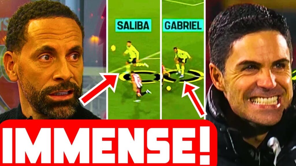 Rio Ferdinand EXPLAINS why Saliba & Gabriel will WIN Arsenal the Title