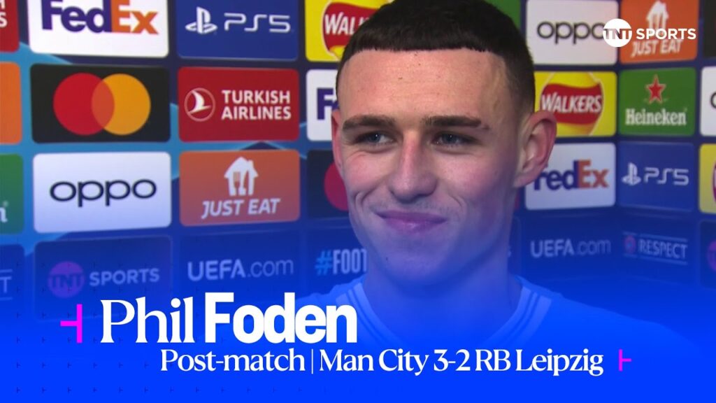 "IT'S THE WORST I'VE SEEN US" 😅 | Phil Foden | Man City 3-2 RB Leipzig | Champions League