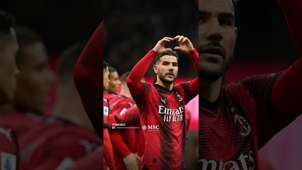 Theo Hernández 🫶 | #MilanFiorentina #shorts