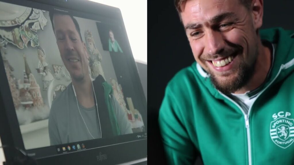 Conversa entre Sebastián Coates e Anderson Polga