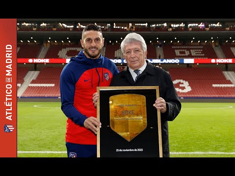 Koke: "Estoy orgulloso del trabajo que he hecho durante todos estos años"