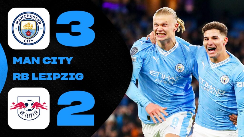 Trotz Openda-Doppelpack: Man City gewinnt! | Man City 3:2 RB Leipzig | Highlights - Champions League