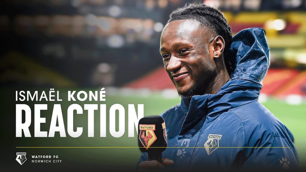 Koné Reacts To His FIRST WATFORD GOAL! 🇨🇦 | Post-Match Interview