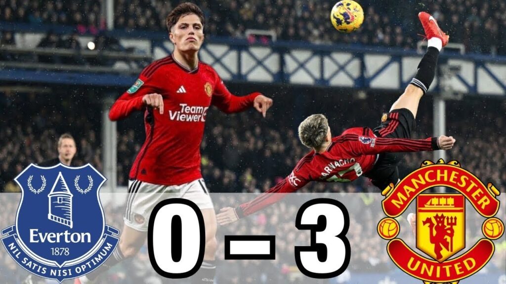 Everton vs Manchester United [0-3] | All Goals & Extended Highlights | Premier League 2023/24