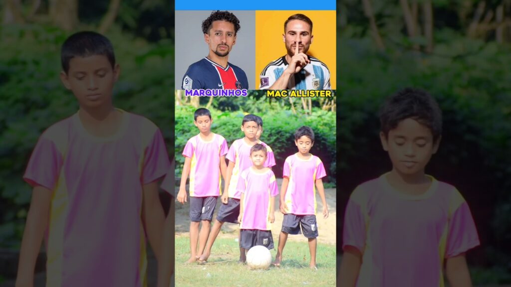 Marquinhos vs Mac Allister 🇧🇷 vs 🇦🇷 You Decide 🙌🏻The Final Level  #shorts #football #viral  #vs