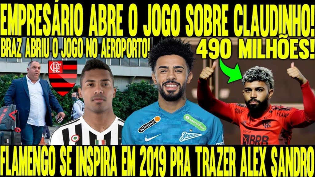NO PIQUE CONTRATAÇÃO DE 2019! FLAMENGO TEM ESTRATÉGIA POR ALEX SANDRO! BRAZ DEU O PAPO NO AEROPORTO!