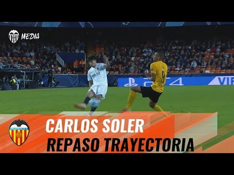 CARLOS SOLER, DE MARCAR 100 GOLES EN SU PRIMER AÑO A SER UN PILAR DEL VALENCIA CF EN LA ÉLITE