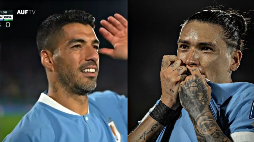 Luis Suarez Reaction To Darwin Nunez Goal 🔥