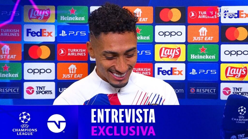 RAPHINHA: "OBVIAMENTE TO ANSIOSO PRA FAZER MEU PRIMEIRO GOL NA CHAMPIONS LEAGUE" - ENTREVISTA