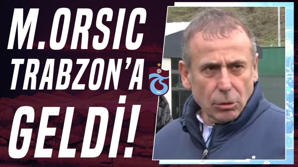Trabzonspor’da Abdullah Avcı Mislav Orsic’in Son Durumunu Yunus Emre Sel’e Aktardı! Trabzonspor'da Abdullah Avcı Mislav Orsic'in Son Durumunu Yunus Emre Sel'e Aktardı!