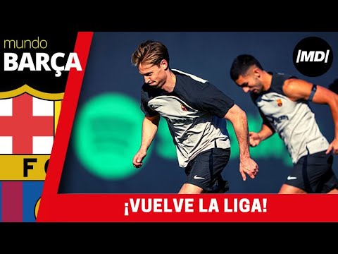 ENTRENAMIENTO BARÇA: ter Stegen NO ENTRENA , Frenkie de Jong y Cancelo, de vuelta con el grupo