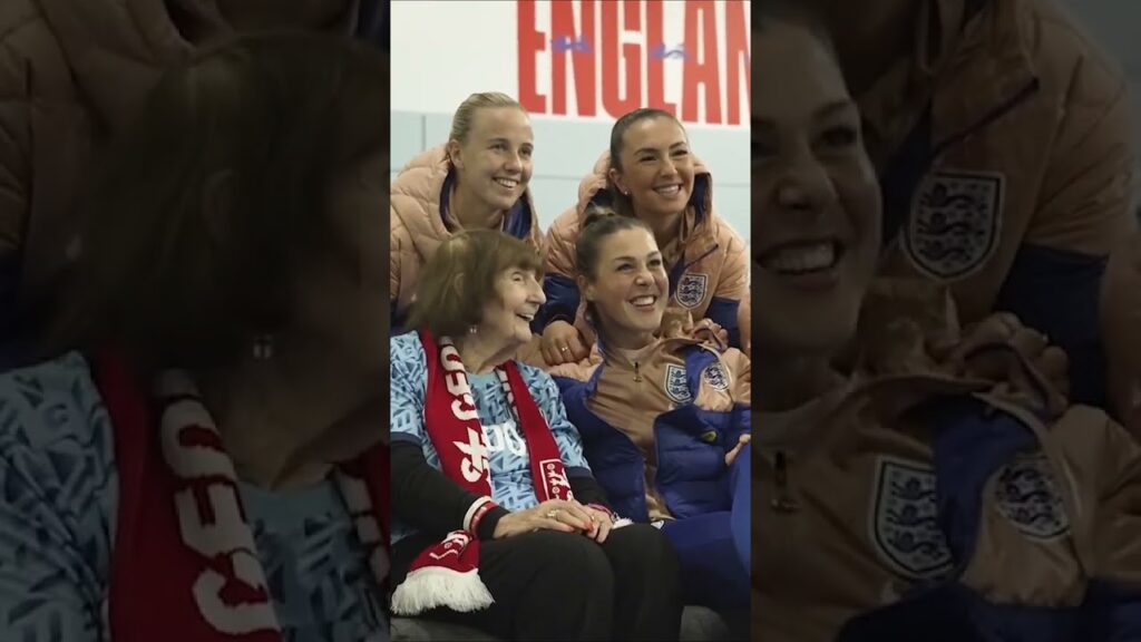 Lyn 100-Year-Old Lionesses Fan Meets The Players #shorts