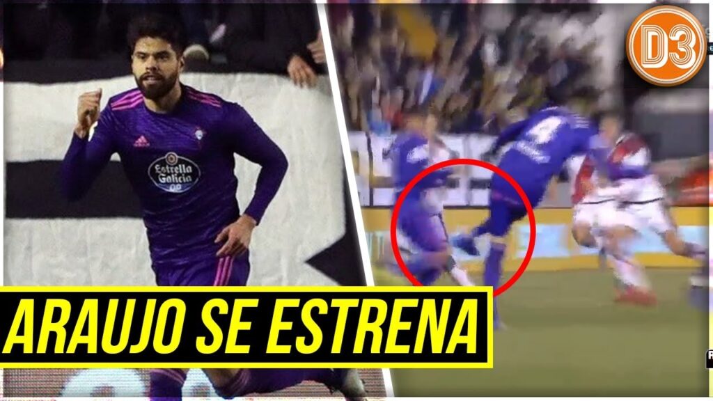 PRIMER GOL DE NESTOR ARAUJO EN EL CELTA | El mexicano se estrena ★ D3D2