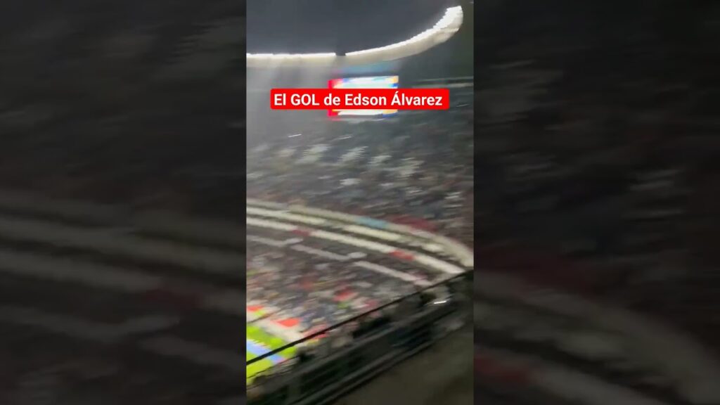El GOL de EDSON ÁLVAREZ con la Selección de México vs Honduras | #mexico #concacaf #edsonálvarez