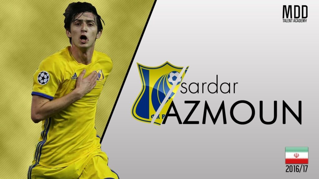 Sardar Azmoun | Rostov | Goals, Skills, Assists | 2016/17 - HD