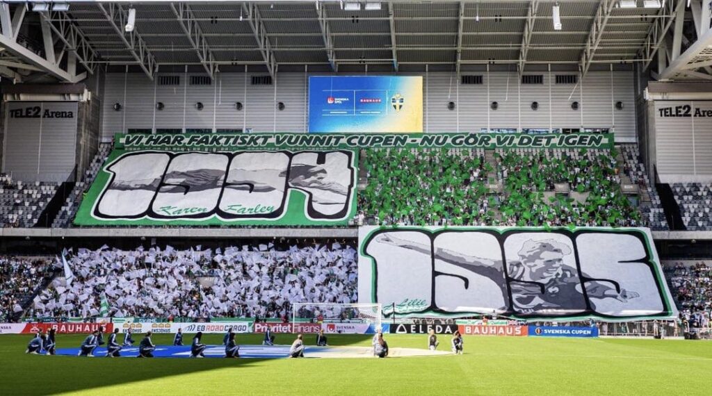Hammarby tifo appreciation post - My favorites from 2023