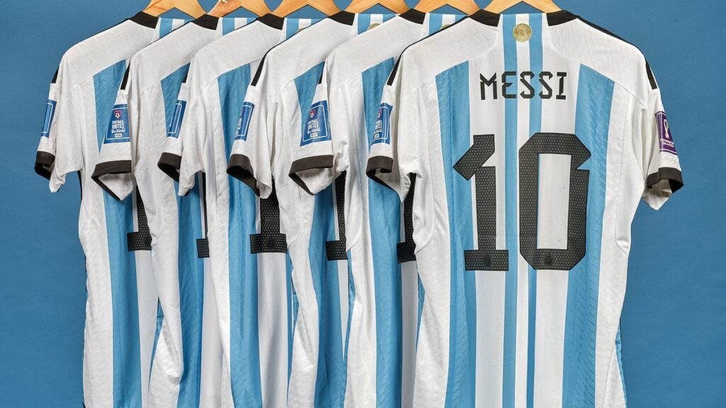 Lionel Messi to auction 2022 World Cup match shirts- including the shirt he wore in the final against France