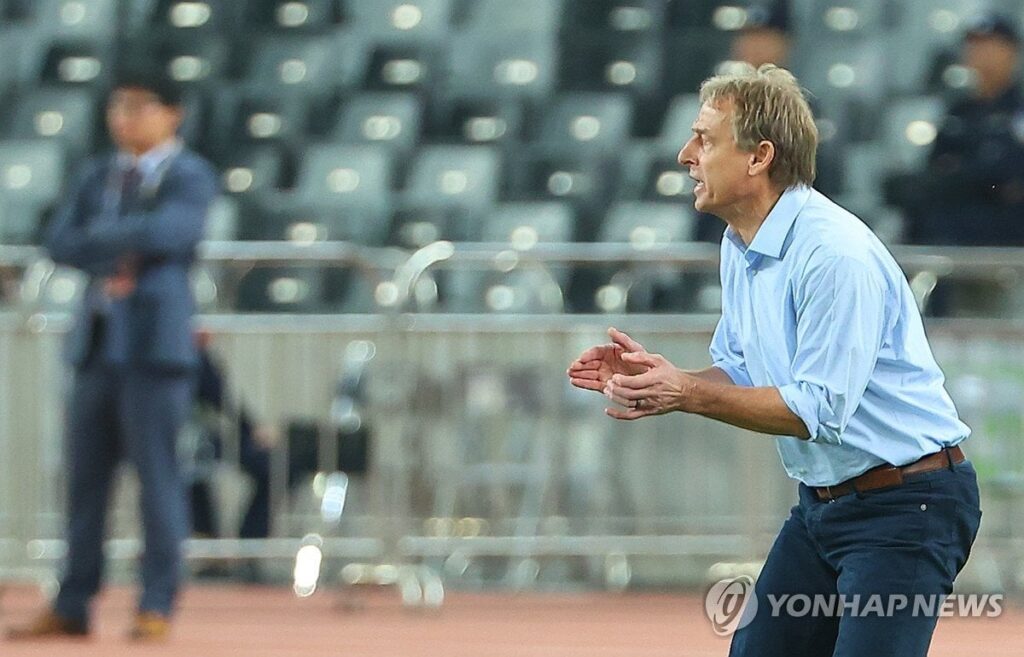Klinsmann sees South Korean players 'grow together' ahead of big tournament