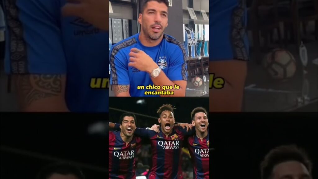 😥 Luis Suarez emocionó a todos al hablar de Messi y Neymar