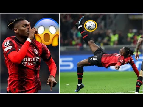 Rafael leao vs PSG | amazing dribbling, passes & Goals