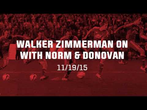 AUDIO: Walker Zimmerman on with Norm and Donovan