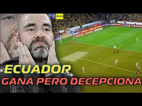MDJ - ECUADOR DERROTÓ A CHILE, PERO PIDEN LA SALIDA DE FÉLIX SÁNCHEZ.