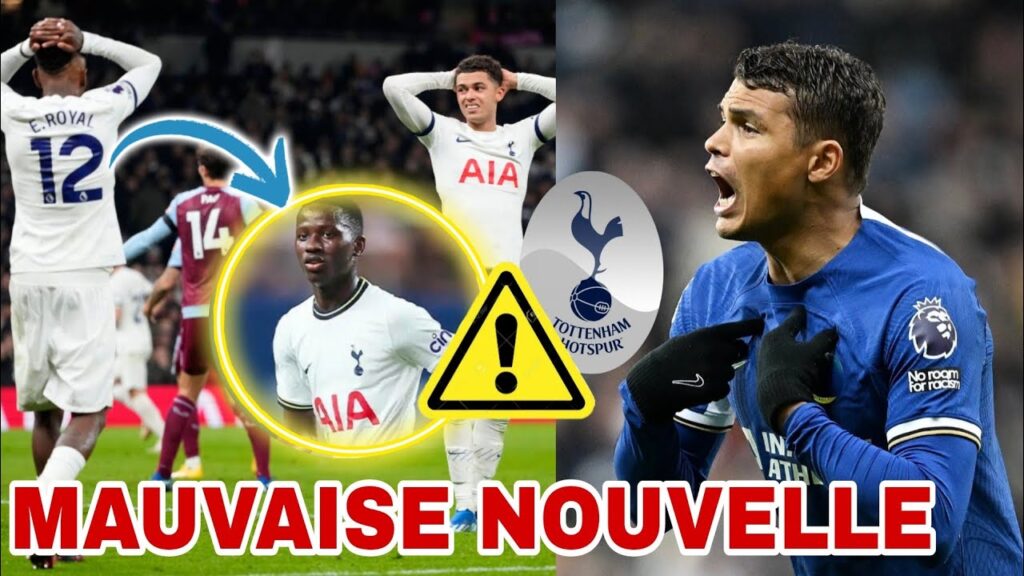 tottenham enchaîne les défaites, pape matar sarr blessé ❌️...thiago silva rentre dans l'histoire