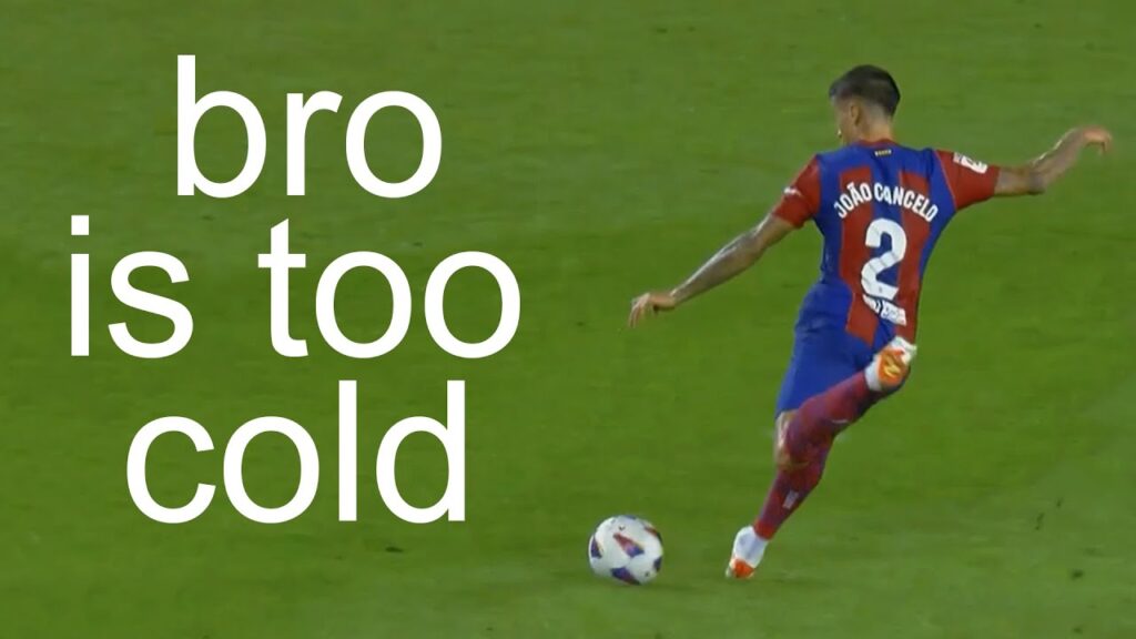 Cancelo's attacking creativity needs to be studied..