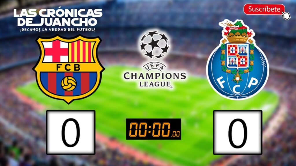Barcelona VS Porto  / EN VIVO , Fecha 5 ( UEFA Champions League 2023 - 2024)