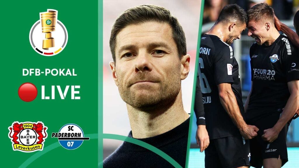 LIVE 🔴 Bayer 04 Leverkusen vs. SC Paderborn 07 | DFB-Pokal - Round of 16