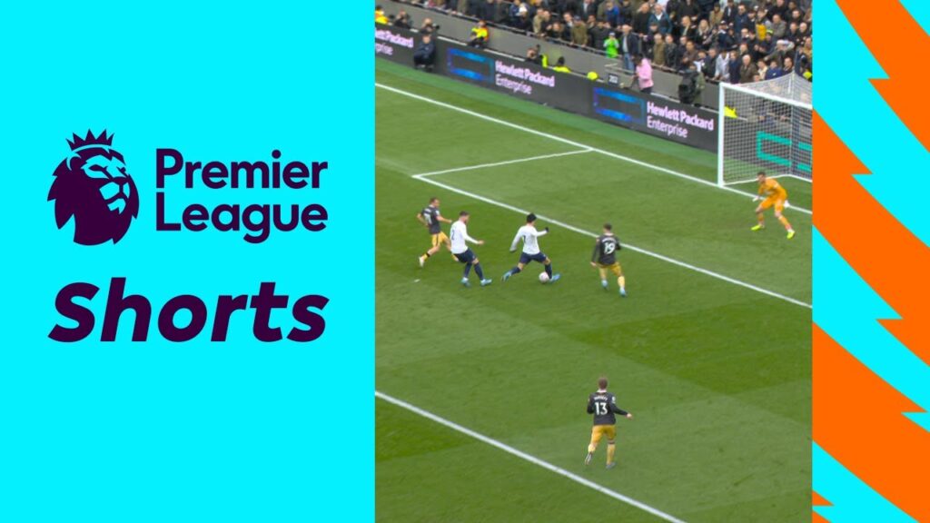 Son Heung-min finishes Spurs team goal #shorts