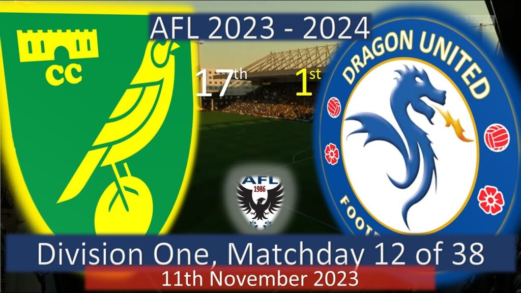 2023 - 2024 Division One MD12, Canary City v Dragon United