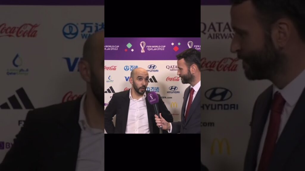 MAROC - ESPAGNE : Walid Regragui « Nous sommes en mission » 🇲🇦⚽️