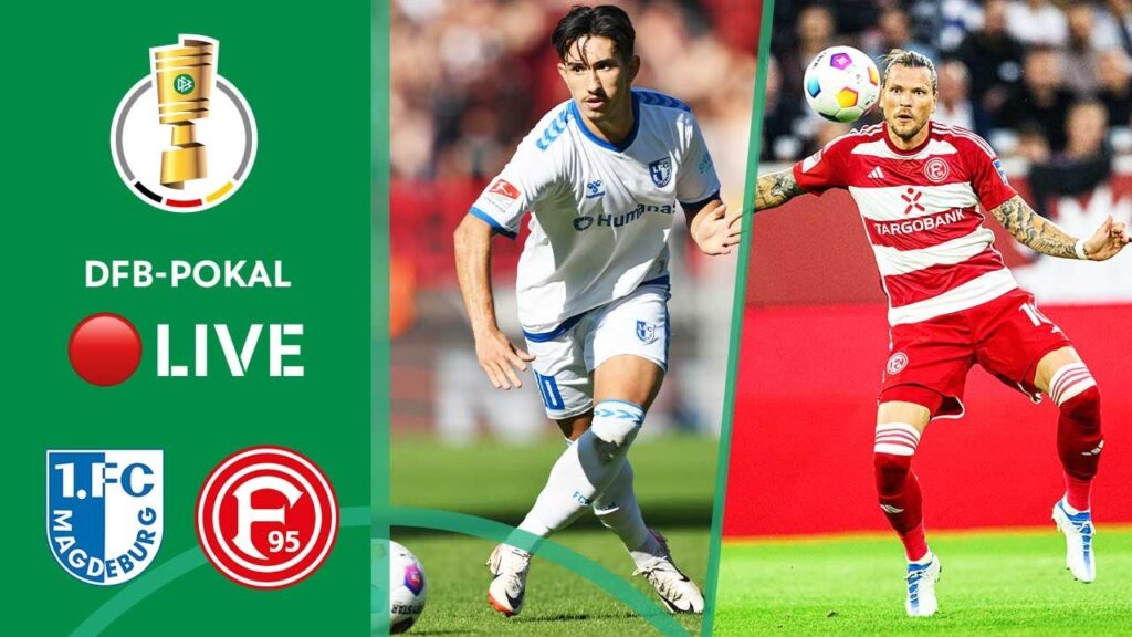 LIVE 🔴 1. FC Magdeburg vs. Fortuna Düsseldorf | DFB-Pokal - Round of 16
