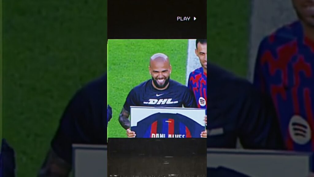 Dani Alves Finally gets proper farewell 😢