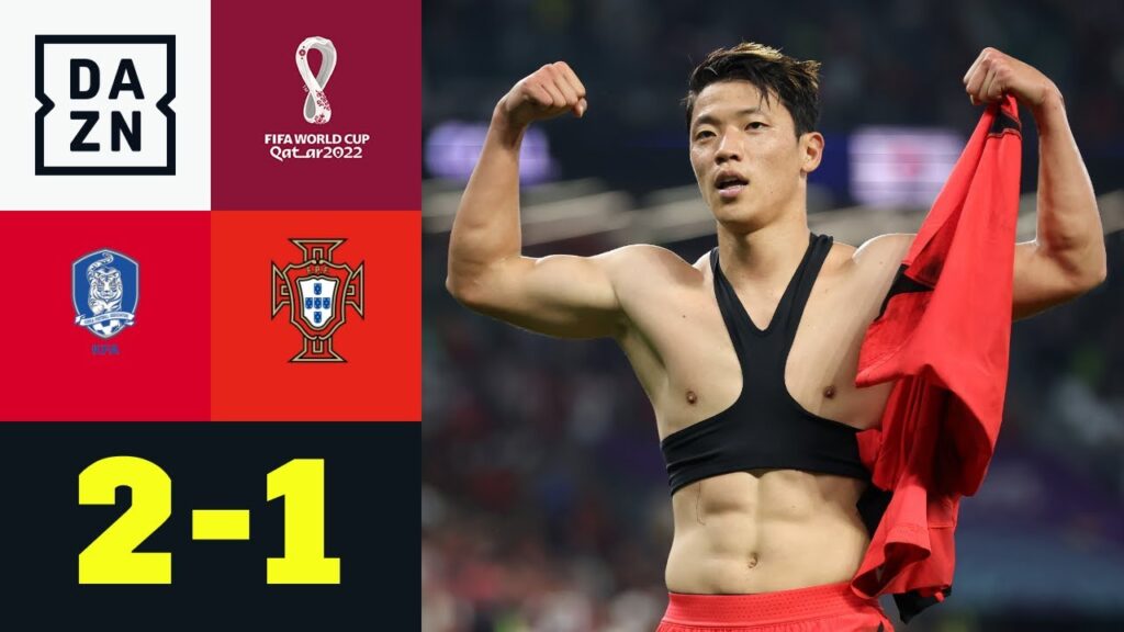 In letzter Minute! Hwang schießt Südkorea ins Achtelfinale: Südkorea - Portugal 2:1 | WM 2022 | DAZN